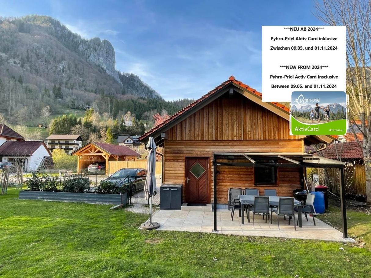 Chalet Falkenstein Steyrling Exterior foto